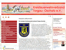 Tablet Screenshot of kfv-torgau-oschatz.de